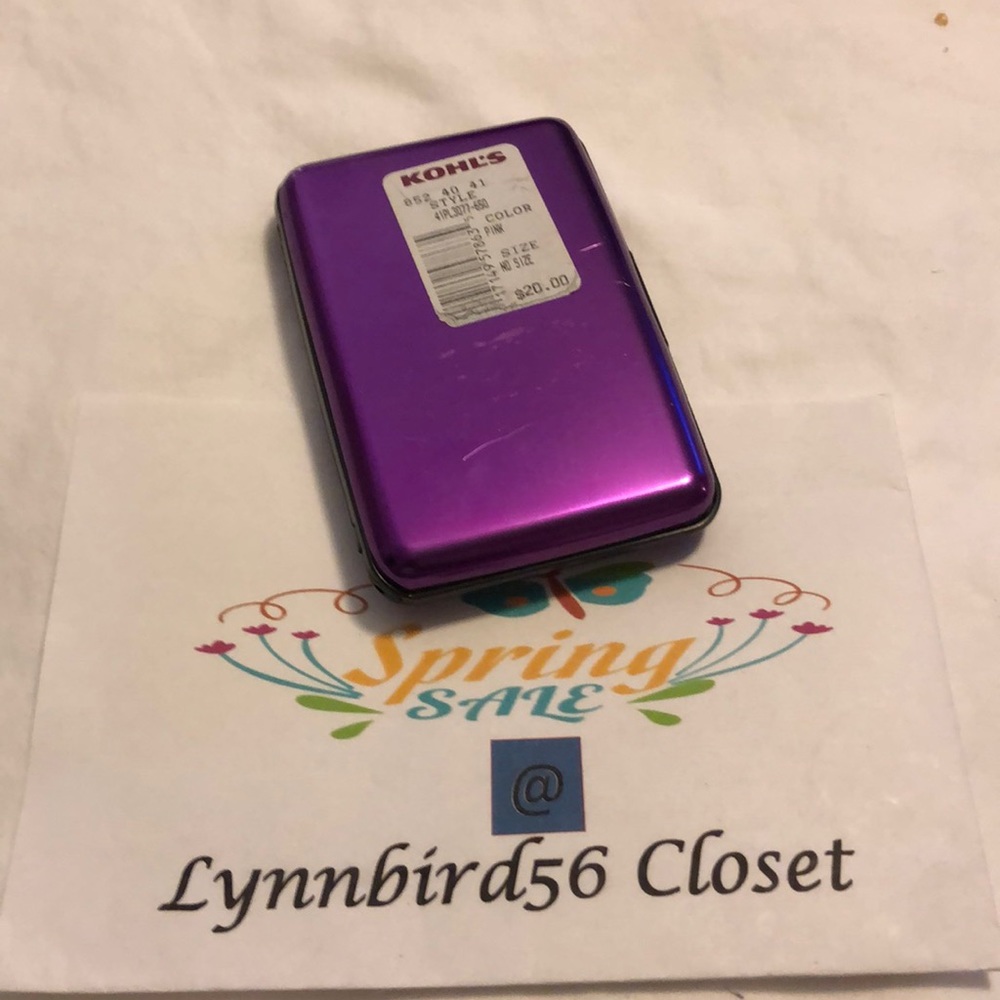 New credit card holder
